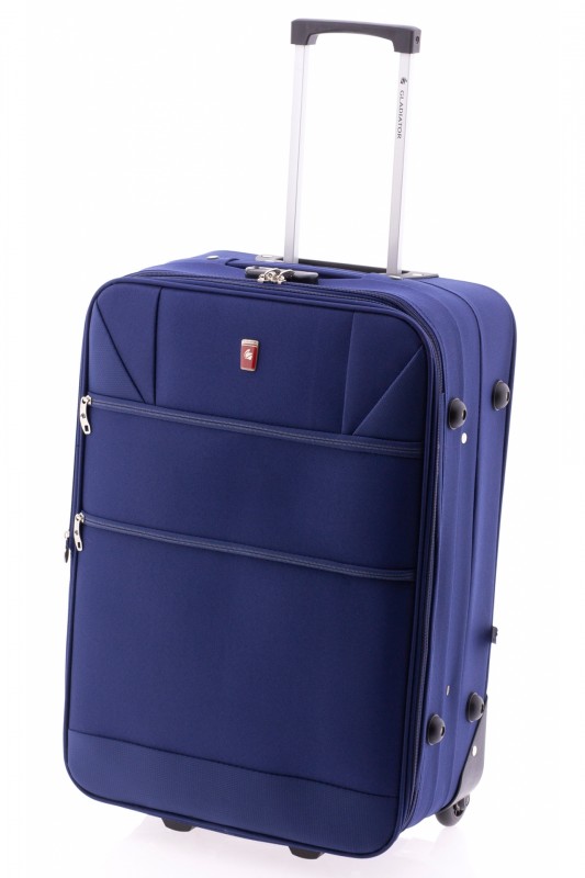 Gladiator METRO Rozšířitelný menší kufr na dvou kolečkách 61cm (Blue)