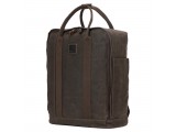 Troop London TRP0549 Městský ruksak 22 l - Dark Brown