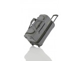 Travelite BASICS Cestovní taška 2 kolečka, 55 cm (Grey/green)